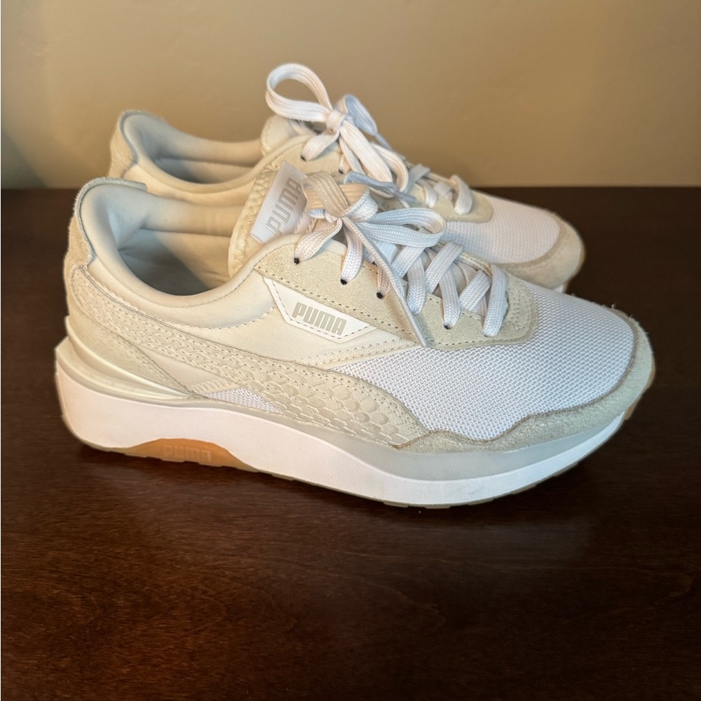 Puma Women's Cruise Rider Sneakers - White - Picture 4 of 6